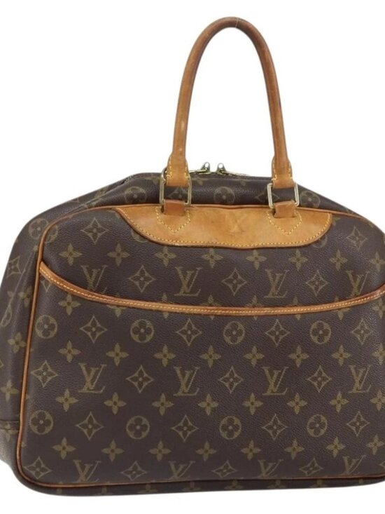 Louis Vuitton Handbags - LOUIS VUITTON Monogram Deauville Hand Bag M47270 LV Auth